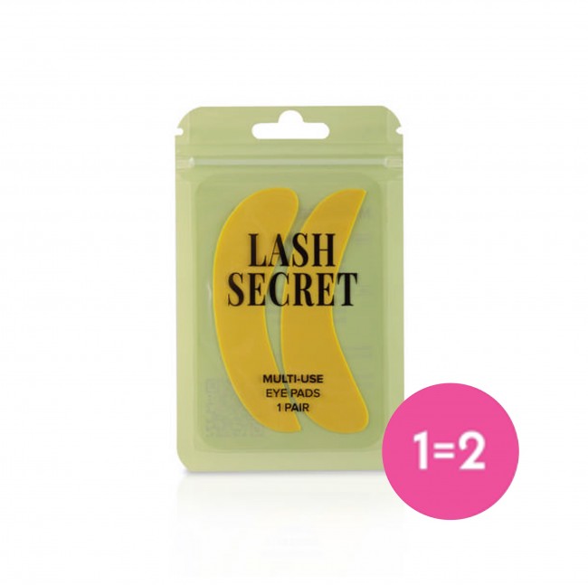 1=2 Патчі силіконові, LASH SECRET (рожеві)